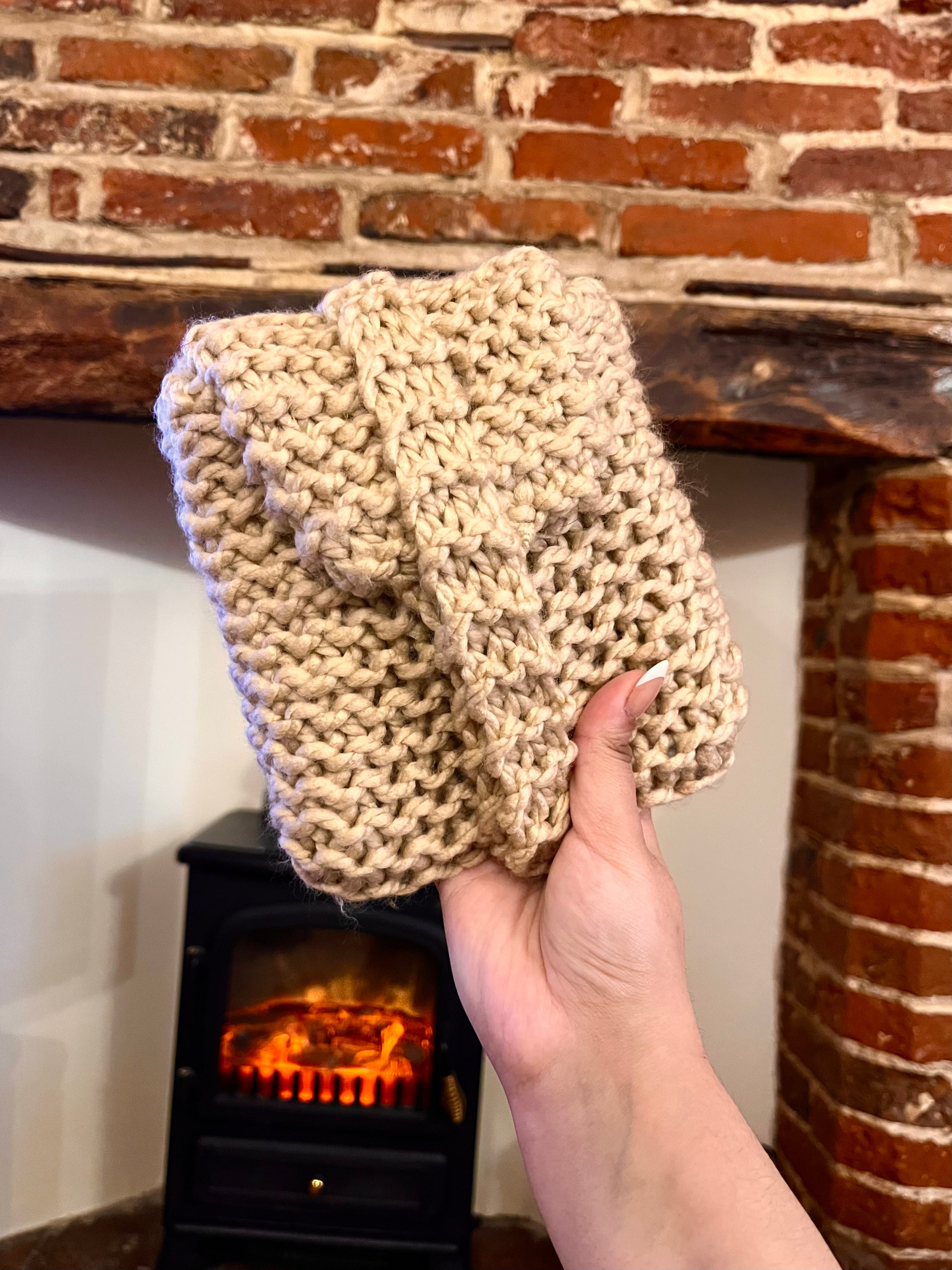(LIMITED EDITION) 6” Knitted Kindle / Journal Sleeves