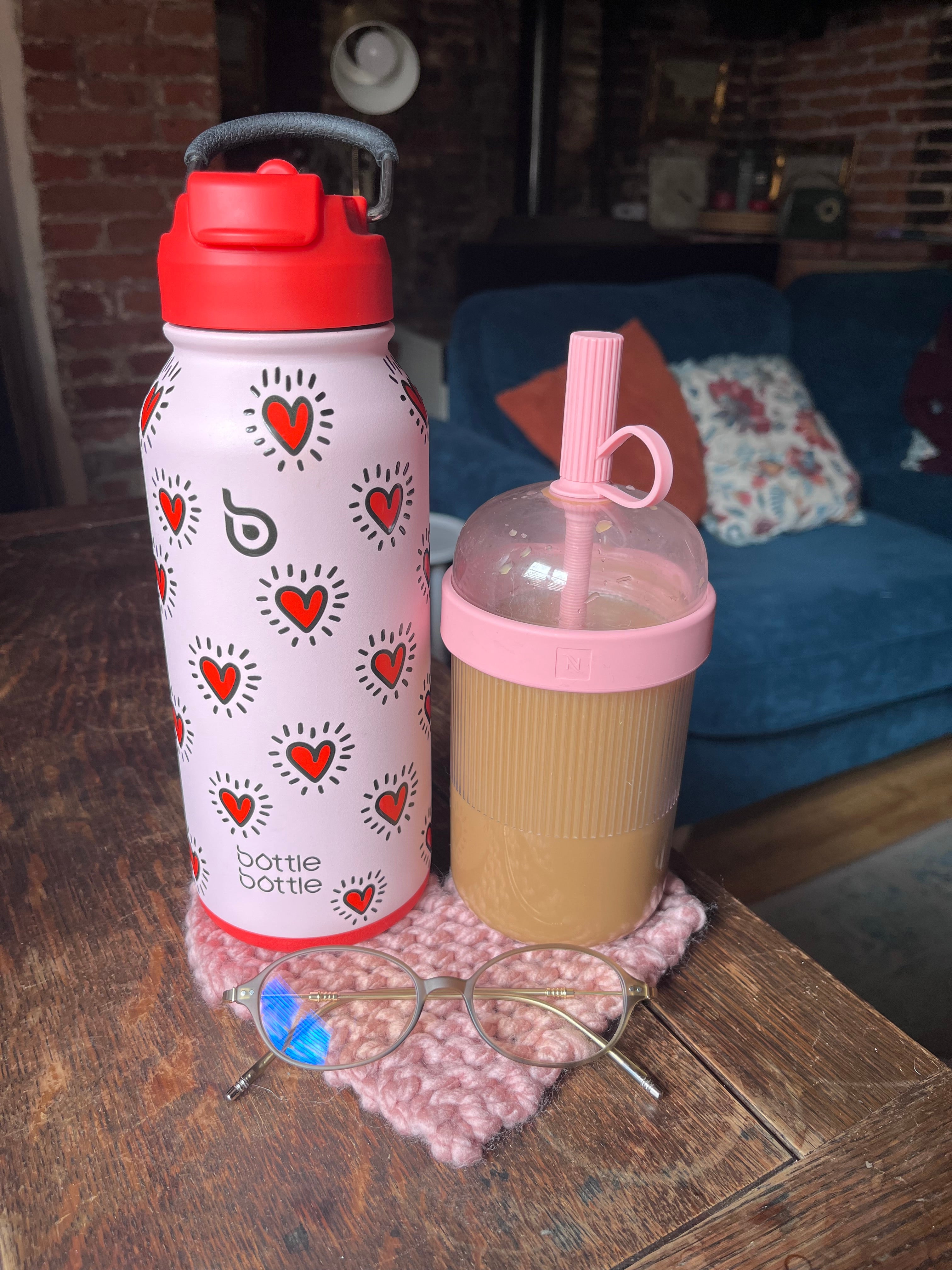 (LIMITED EDITION) Heart 2-Cup Mats