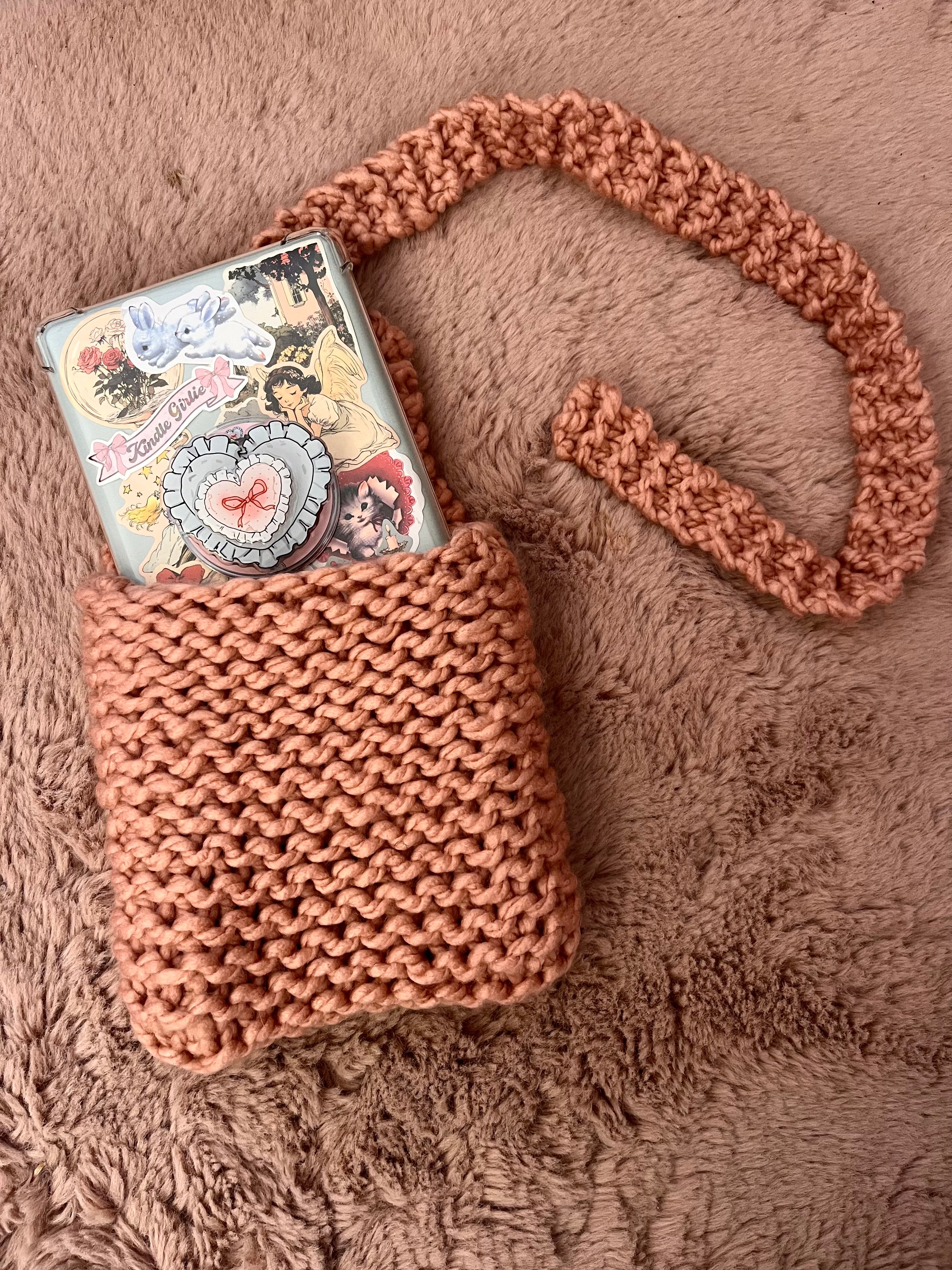 (LIMITED EDITION) 6” Knitted Kindle / Journal Sleeves